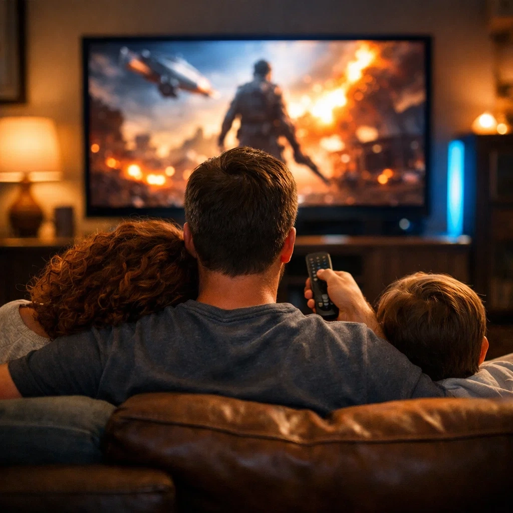 playlist iptv streaming auf smart tv in hd und 4k